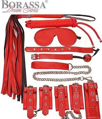 Bursa Erotik Shop Fetişh 7 li Kırmızı Set