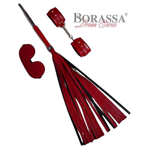 Kırmızı Fetiş 3 lü Set Bursa Sex Shop Kırmızı Fetiş 3 lü Set