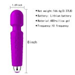 Bursa Erotik Shop bukulebilir baslikli wand vibrator mor