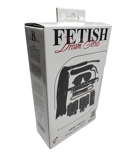 Bursa Erotik Shop Fetişh 7li Set Siyah