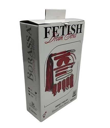 Bursa Erotik Shop Fetişh 7 li Kırmızı Set
