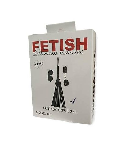 Bursa Sex Shop Siyah Fetişh 3 lü Set