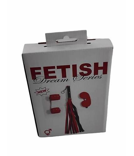 Bursa Sex Shop Kırmızı Fetiş 3 lü Set
