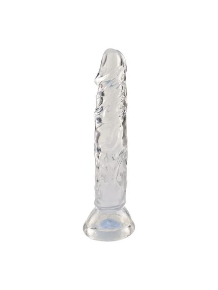 Şeffaf Silikon Gerçekçi Dildo 14cm