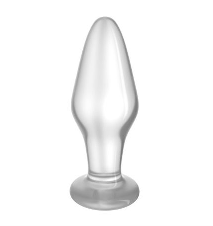 10 Cm Pürüzsüz Cam Anal Tıkaç