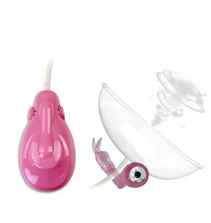 10 Titreşimli Klitoral Vakum Pompası