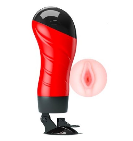 12 Fonksiyonlu Sesli Titreşimli Realistik Suni Vajina Erkek Mastürbatör