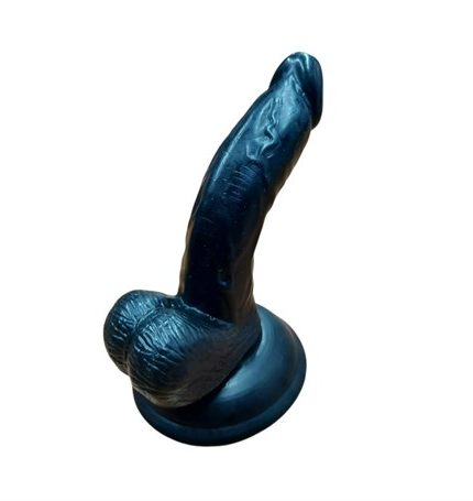 13 Cm Realistik Zenci Dildo Penis