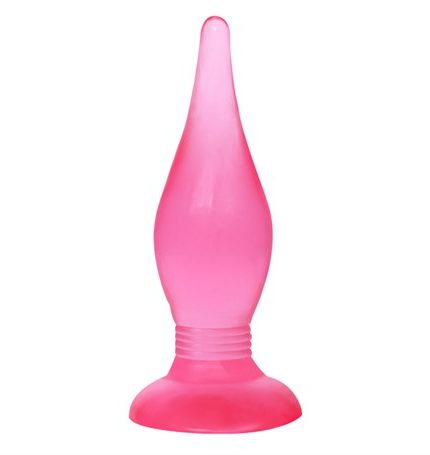 14,5 Cm Vantuzlu Jel Anal Alıştırıcı Plug