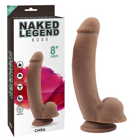 20,5 Cm Gerçekçi Melez Dildo Penis -Boss