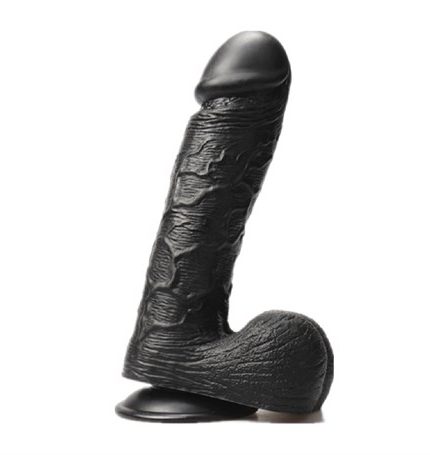 24 Cm Dev Boy Realistik Vantuzlu Zenci Dildo Penis