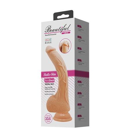 27 Cm Gerçekçi Kalın Dildo Penis - Jack