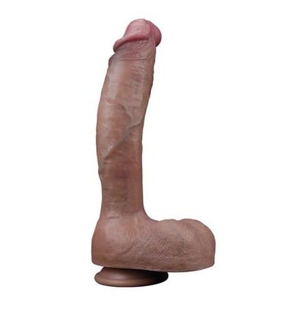 27 Cm Yeni Nesil Çift Katmanlı Gerçekçi Kalın Dildo Penis