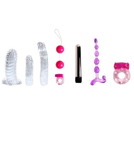 7'Li Muhteşem Vibratörlü Fantezi Seti