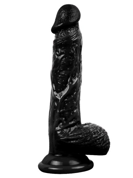 21CM Gerçekçi Zenci Dildo Penis