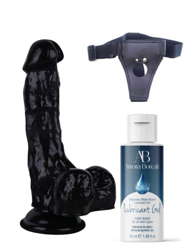 censan-belden-baglamali-kayganlastirici-set-noctis-18cm-siyah-dildo-no5-974148-1
