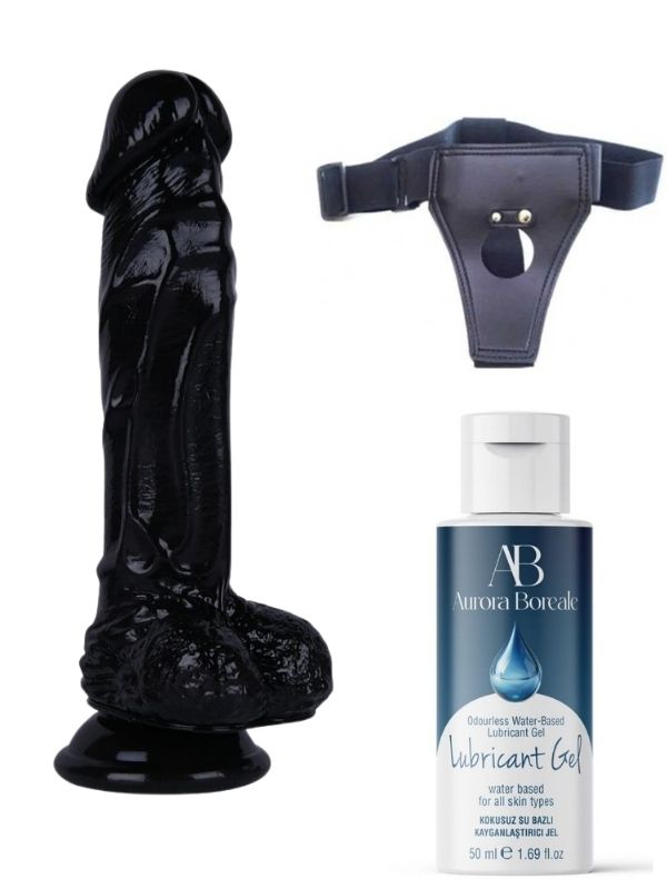 censan-belden-baglamali-kayganlastirici-set-noctis-21cm-siyah-dildo-no64-982925-1