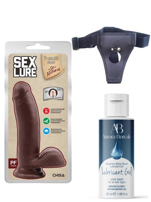 censan-belden-baglamali-kayganlastirici-set-sex-lure-kikirdakli-gercekci-dildo-175cm-zenci-972372-1