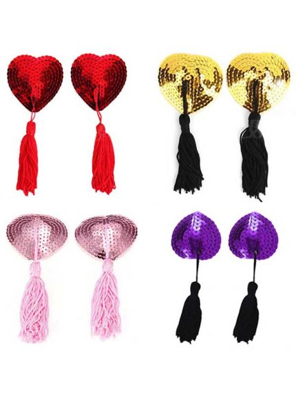 Silikon Pullu Göğüs Püskülü