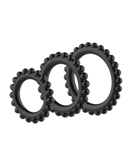 Titan 3&apos;lü Tırtıklı Penis Halkası