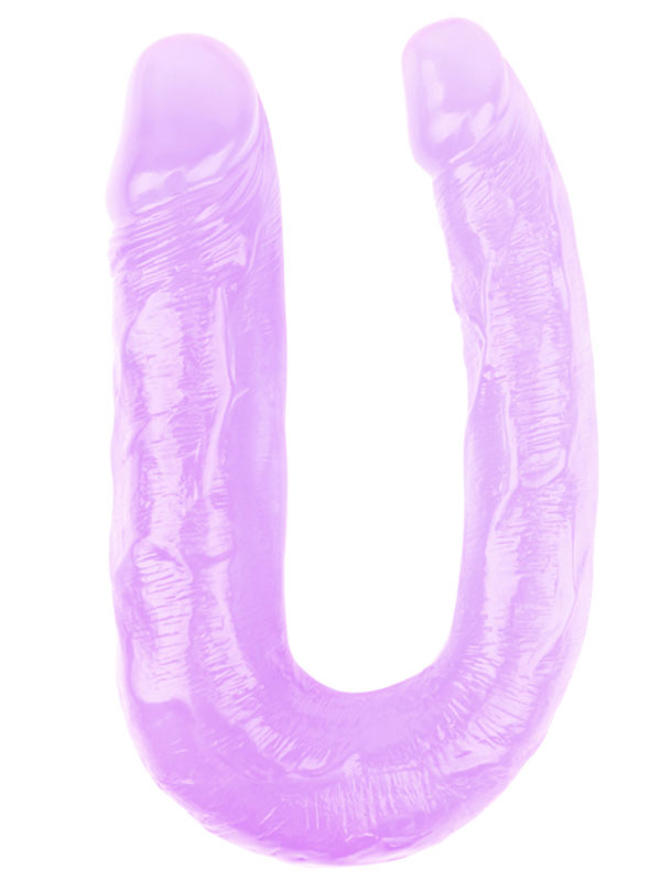 hi-rubber-seffaf-jel-cift-tarafli-egik-dildo-17cm-mor-12817-1