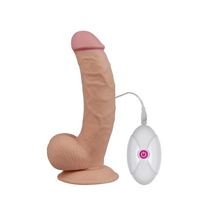 LOVETOY UR3 Yeni Nesil Titreşimli 20 Cm Realistik Vibratör Dildo