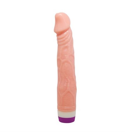 Güçlü Titreşimli 22 Cm Realistik Vibratör Gerçekci Penis Dildo