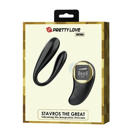 USB Şarjlı 10 Titreşim Fonksiyonlu Uzaktan Kumandalı Vibratör - Nathan