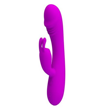 Usb Şarjlı 30 Fonksiyonlu Klitoris Uyarıcılı Teknolojik Tavşan Vibratör Penis