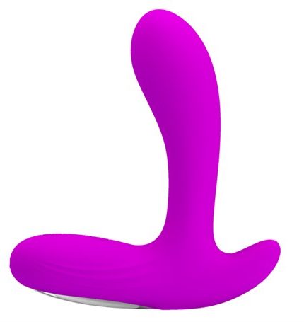 USB Şarjlı 30 Modlu Titreşimli Prostat Vibratör Ve Anal Plug Mor