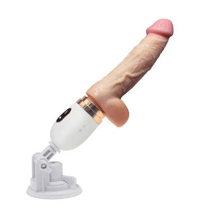 USB Şarjlı 7 İleri Geri & 7 Sallanma Fonksiyonlu Isıtmalı Uzaktan Kumandalı Titreşimli Teknolojik Vibratör