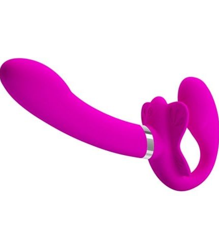 Usb Şarjlı Çift Taraflı Strapon Teknolojik G-Spot Vajinal Vibratör