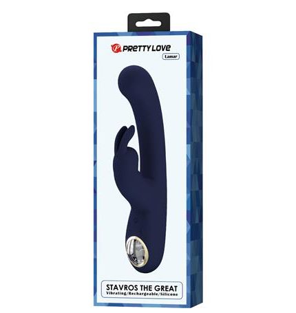 USB Şarjlı Led Göstergeli 10 Fonksiyonlu Klitoris Uyarıcılı Teknolojik Tavşan Vibratör - Lamar 2