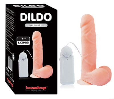 Vibrating Dildo 7&Amp;#39;&Amp;#39;
