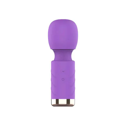 Modern Mini Wand Vibratör Mor