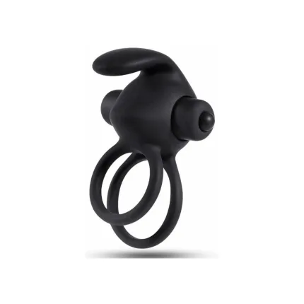 Titreşimli Rabbit Penis Halkası Siyah
