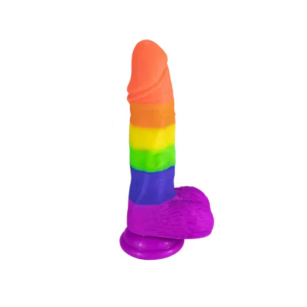 Rainbow Dildo 19 Cm