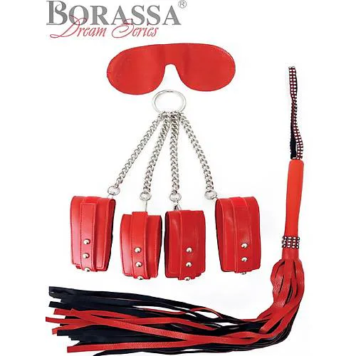 Fetiş Kırmızı Set