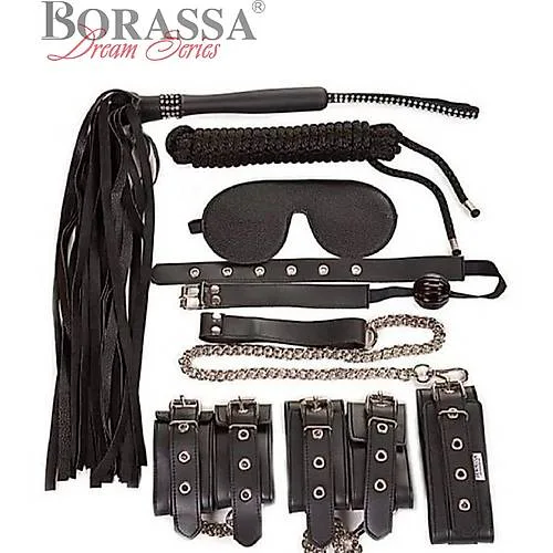 Fetiş 7 Li Set Siyah