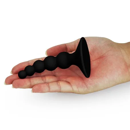 10,4 Cm Vantuzlu Boğumlu Anal Plug