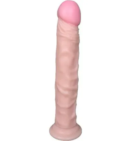 24 Cm Realistik Testissiz Dildo Penis - Iron Luxman