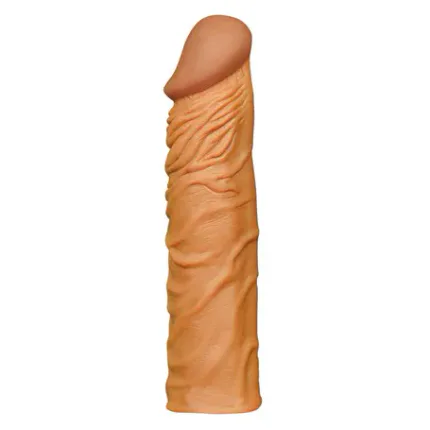 Nature Extender 5 Cm Dolgulu Premium Melez Silikon Penis Kılıfı