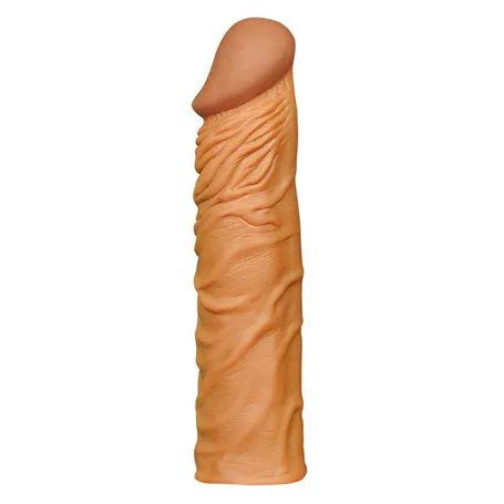 Nature Extender 5 Cm Dolgulu Premium Melez Silikon Penis Kılıfı