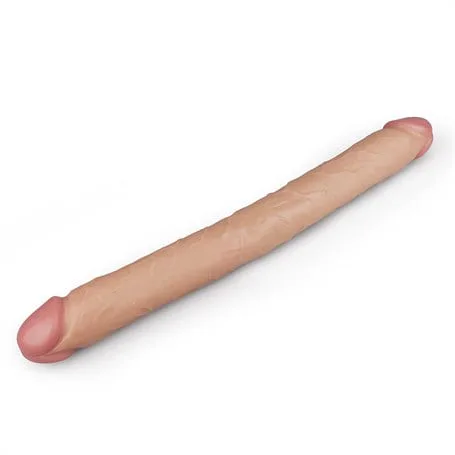 43 Cm Lovetoy Lady Çift Taraflı Realistik Dildo Anal Vajinal Penis