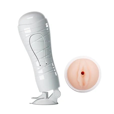 Usb Şarjlı 12 Titreşimli Realistik Suni Vajina Erkek Mastürbatör
