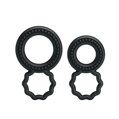 Ring 2'Li Tırtıklı Penis Halkası