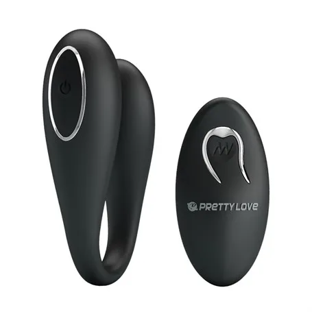 Pretty Love Algernon Siyah Usb Şarjlı 12 Titreşimli Uzaktan Kumandalı Vibratör