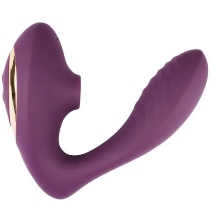 Usb Şarjlı 10 Fonksiyonlu Klitoris &amp; G-Spot Uyarıcılı Hava Basınçlı Vibratör