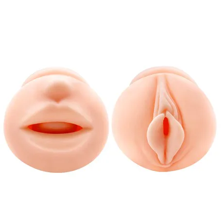 3 Boyutlu Suni Oral &amp; Vajinal Mastürbatör - Nancy
