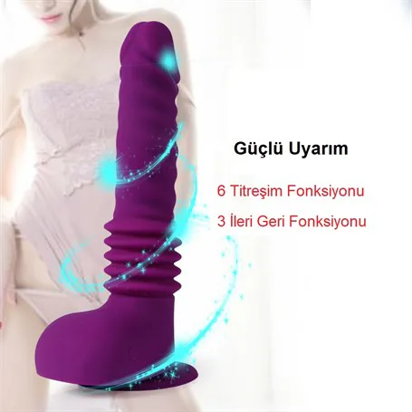 Usb Şarjlı İleri Geri Hareketli Teknolojik Vibratör - Isaiah